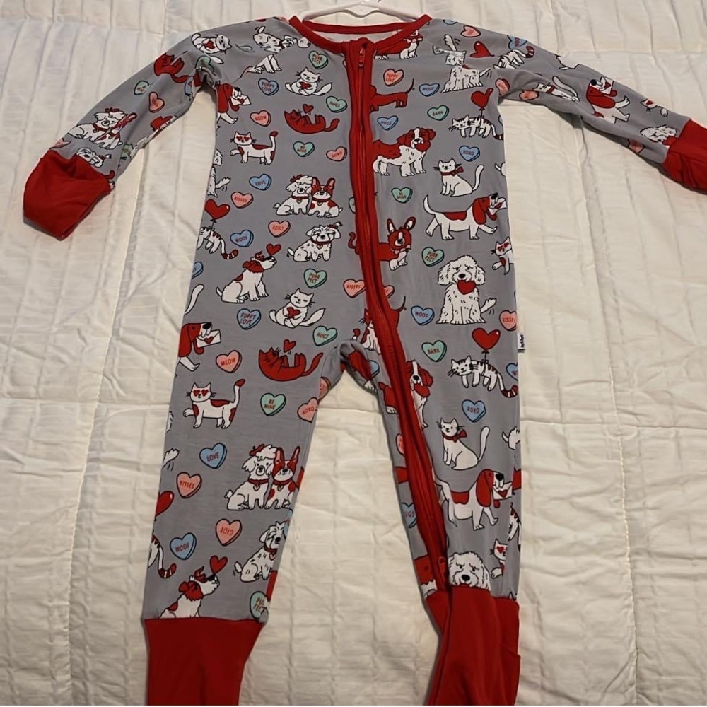 Little Sleepies zippy - size 3-6 months